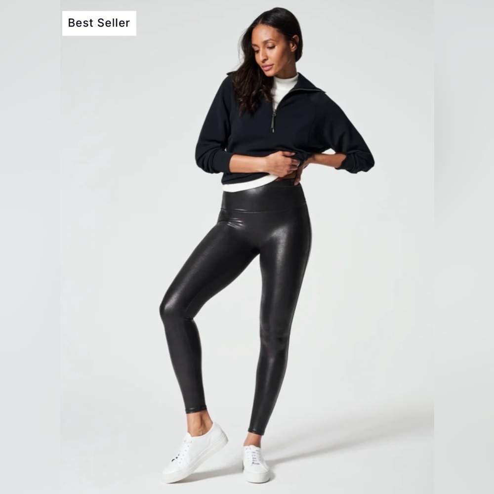 SPANX - Faux Leather Leggings